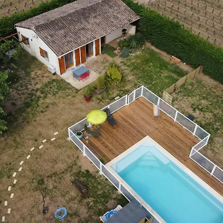 Dom wakacyjny Maison Cosy Et Piscine Dans Un Ecrin De Verdure Saint-Émilion